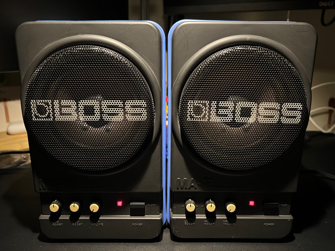 Roland Boss MA-12 Micro Monitor Speaker Black (# MA12 MA12C