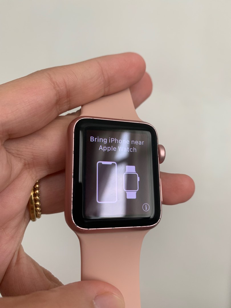 Rosegold Apple Watch Series 1 38mm Mobile Phones Gadgets