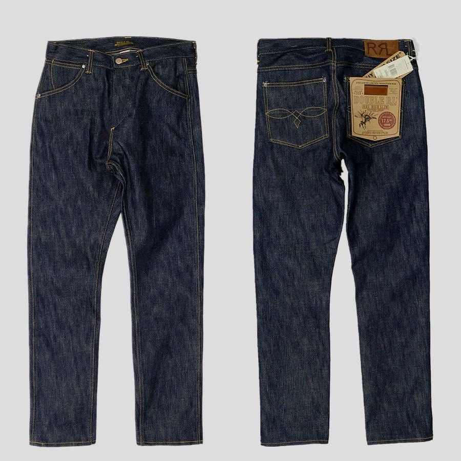 全新RRL RALPH LAUREN LIMITED EDITION HIGH SLIM DENIM, 男裝, 褲