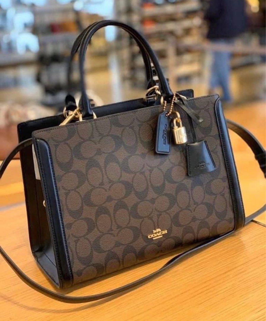 Coach zoe bag top