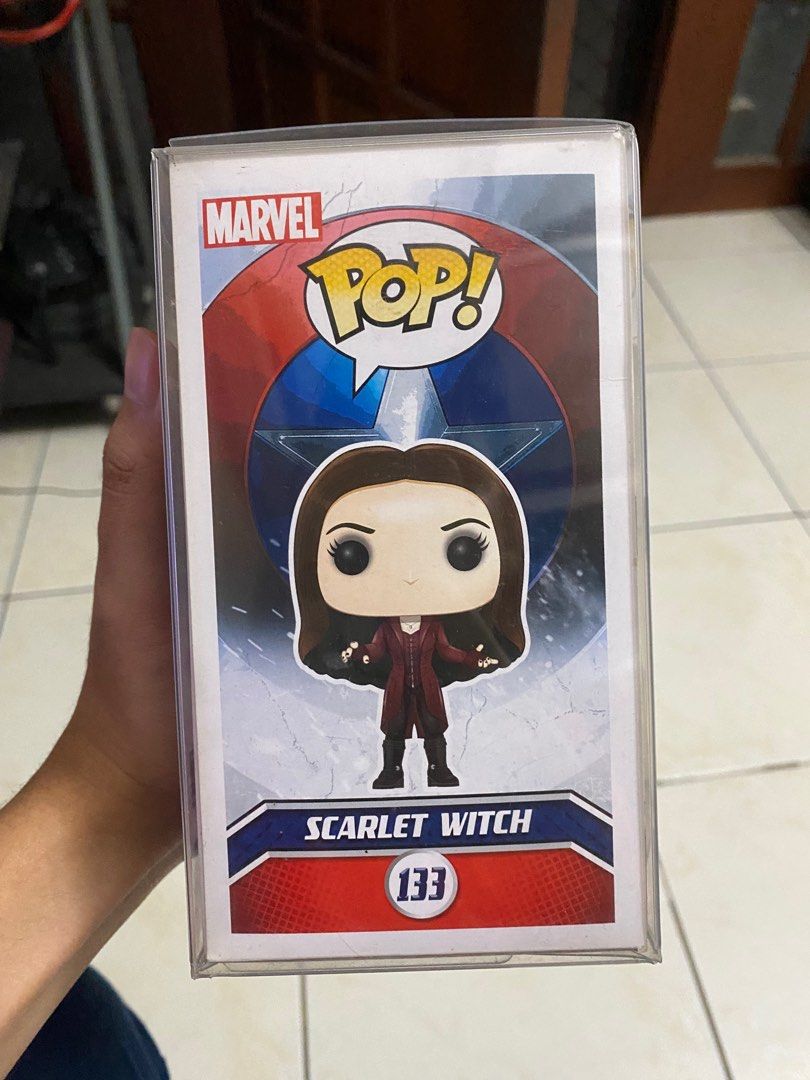 Scarlet Witch (Vaulted & First Appearance) Funko Pop - Bundle (Category: Figurines & Statues) located in Malabon City. Submitted by rarappp (Listing ID 1208990808, Image 3). Description: Sold as a bundle but can be sold individually also. Selling (If individually) Scarlet Witch (Civil War) - 2.5k Scarlet Witch (First Appearance) - 700 If bundle - 3000 Both NOOB and box condition are both 9/10. Comes with a free protector. RFS: Need funds for upco