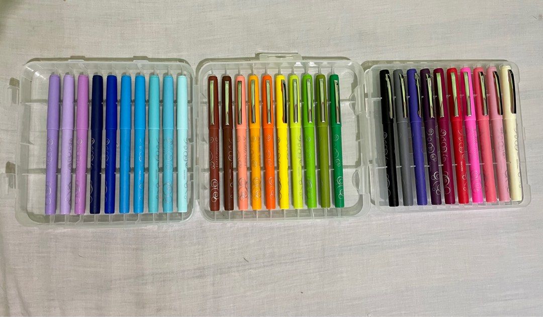 Scribble Stuff 30 Felt Pens with Storage Case