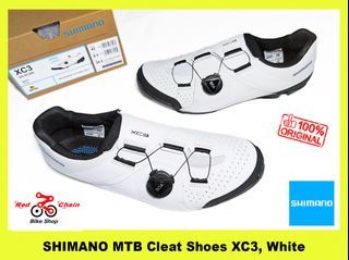 SHIMANO MTB Cleat Shoes XC3, White Color