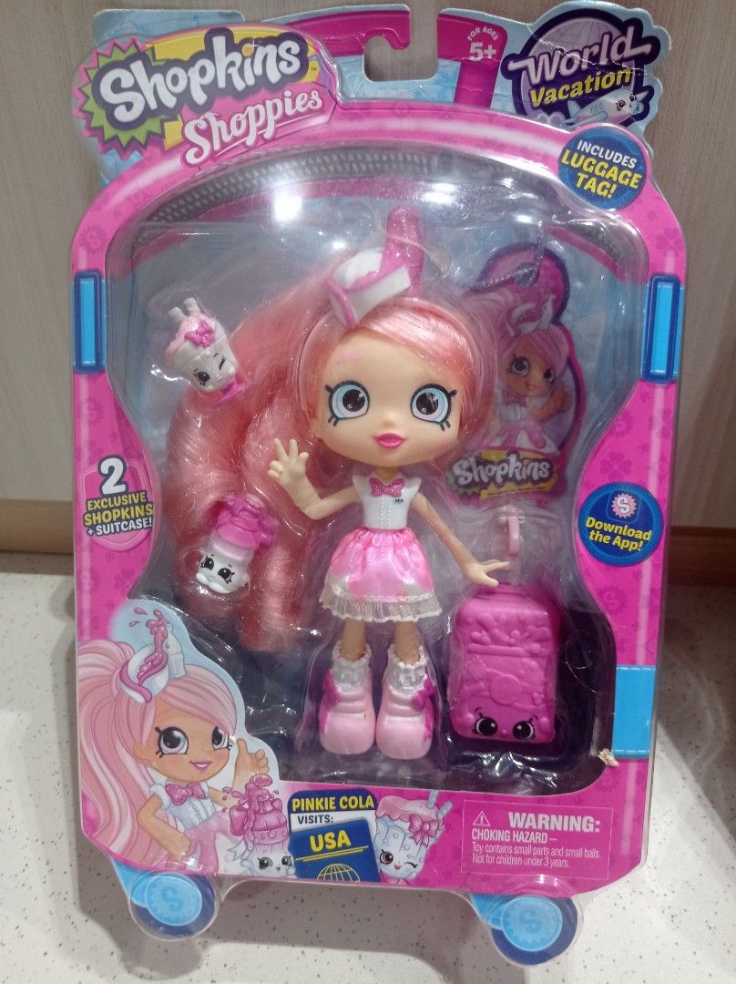 Shopkins Shoppies Suitcase set, Hobbies Toys, Toys Games on