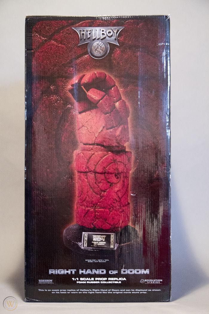 Sideshow Hellboy Right Hand of Doom 11 Prop Replica not Marvel DC, 興趣及