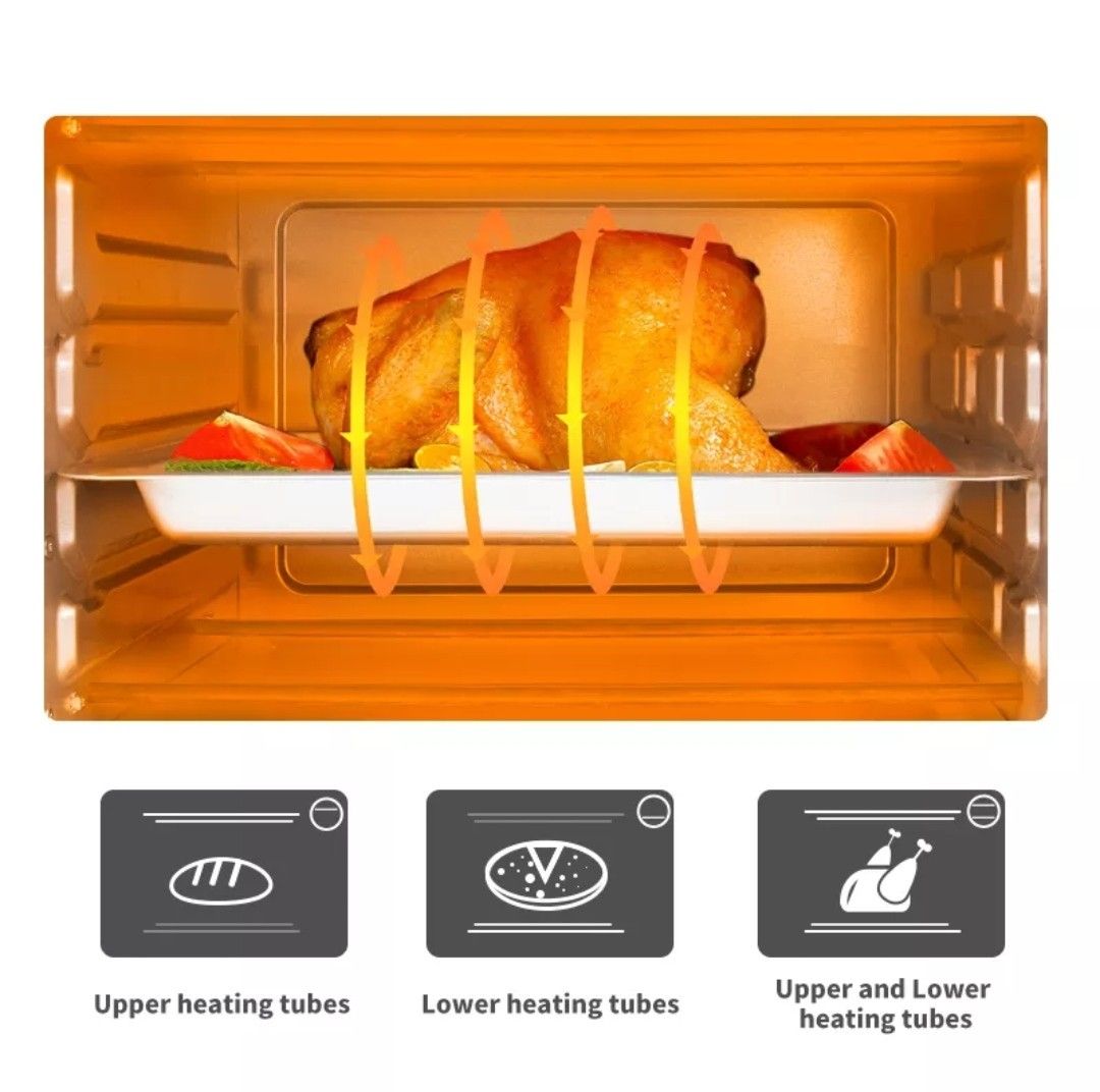 Simplus Electric Toaster Oven 28L, TV & Home Appliances, Kitchen