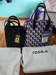 rosa.k Original Gray Med sling, Women's Fashion, Bags & Wallets, Cross-body  Bags on Carousell