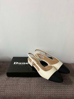Dune‼️Slingback Block Ballet Flats Branded Shoes