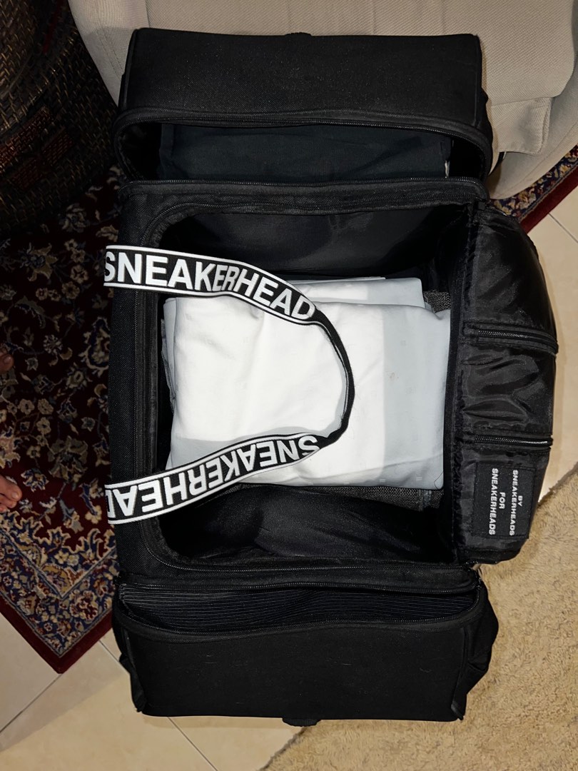 Sneakerhead Duffel Bag, Men's Fashion, Bags, Backpacks on Carousell
