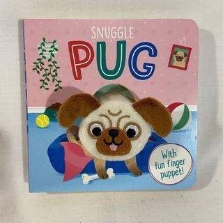 Snuggle Pug Finger Puppet Book