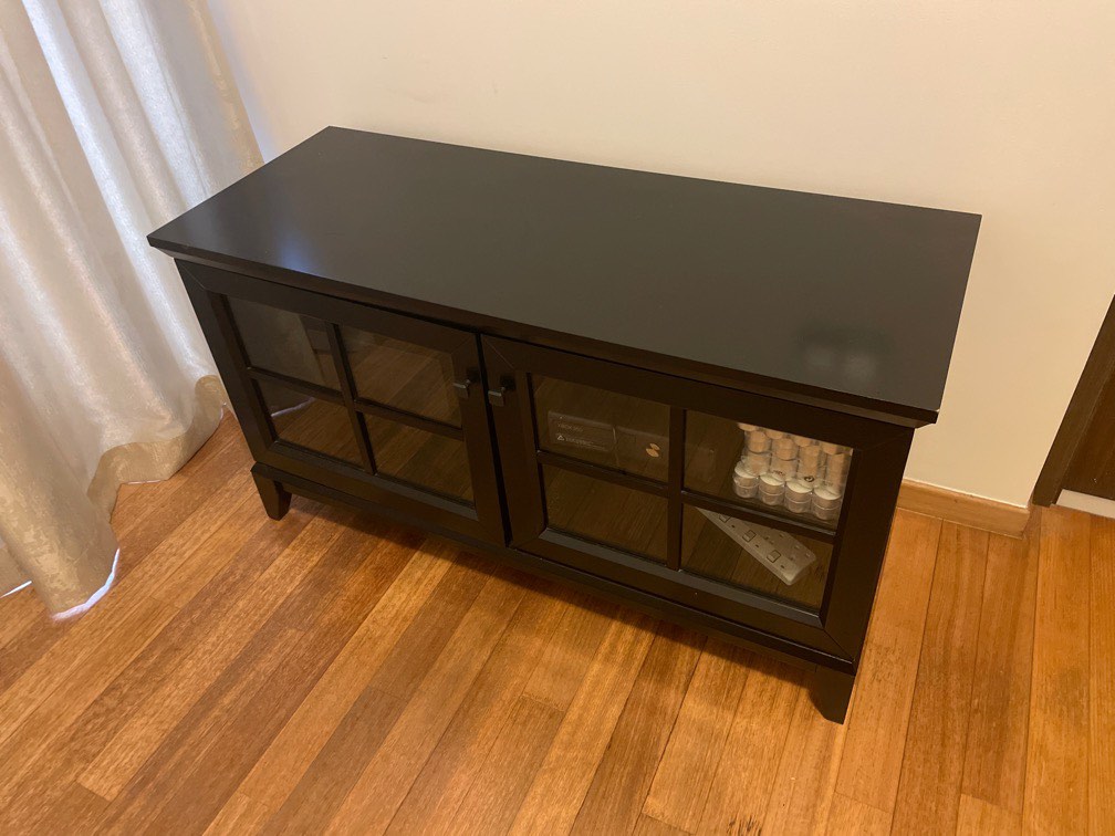 Solid Wood Pottery Barn TV Console, Furniture & Home Living