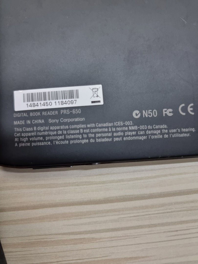 Sony Digital Book Reader PRS650 ebook reader, Everything Else on Carousell