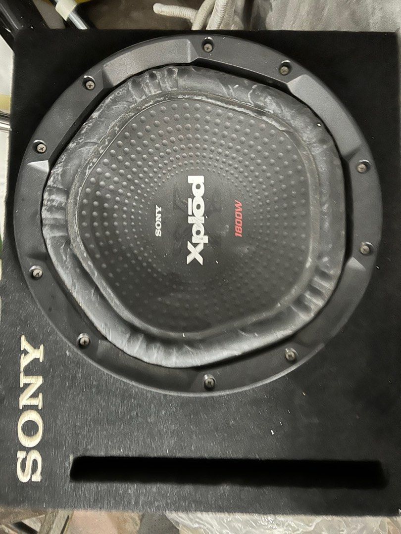 Sony Xplod subwoofer, Auto Accessories on Carousell
