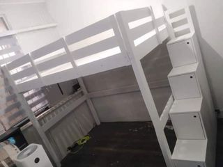 Space saver loftbed and double deck