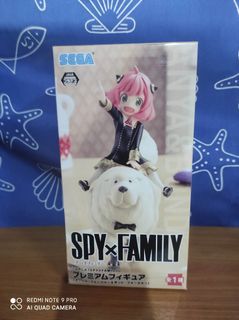 Spy x Family Anya Forger with Bond Figure