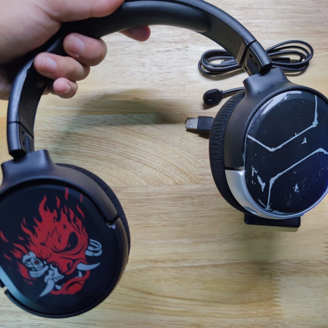 streng Voor type dun Steelseries Arctis 1 wireless Cyberpunk edition (Johnny Silverhand Edition),  Audio, Headphones & Headsets on Carousell
