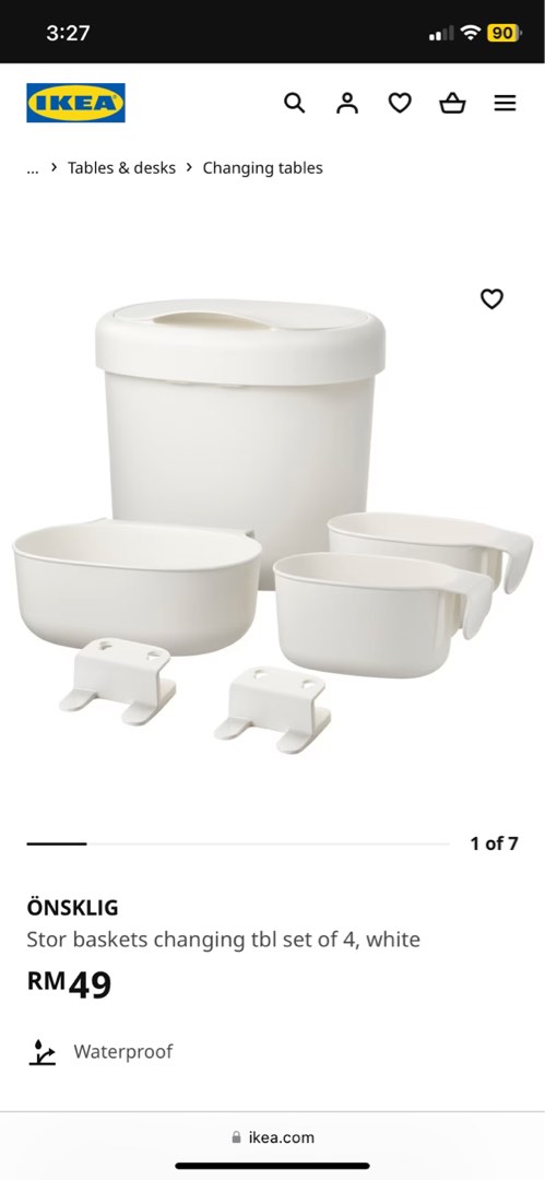 Store Basket Ikea ONSKLIG