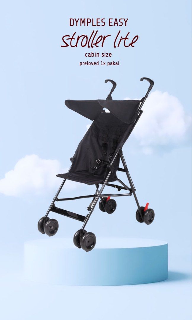 STROLLER CABIN SIZE Dymples Easy Stroller Bayi Anak Kereta