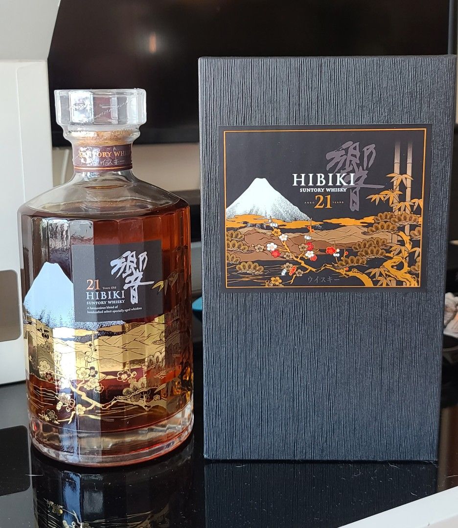 Suntory Hibiki 21 Years Special Edition 響21年機場花鳥風月特別版