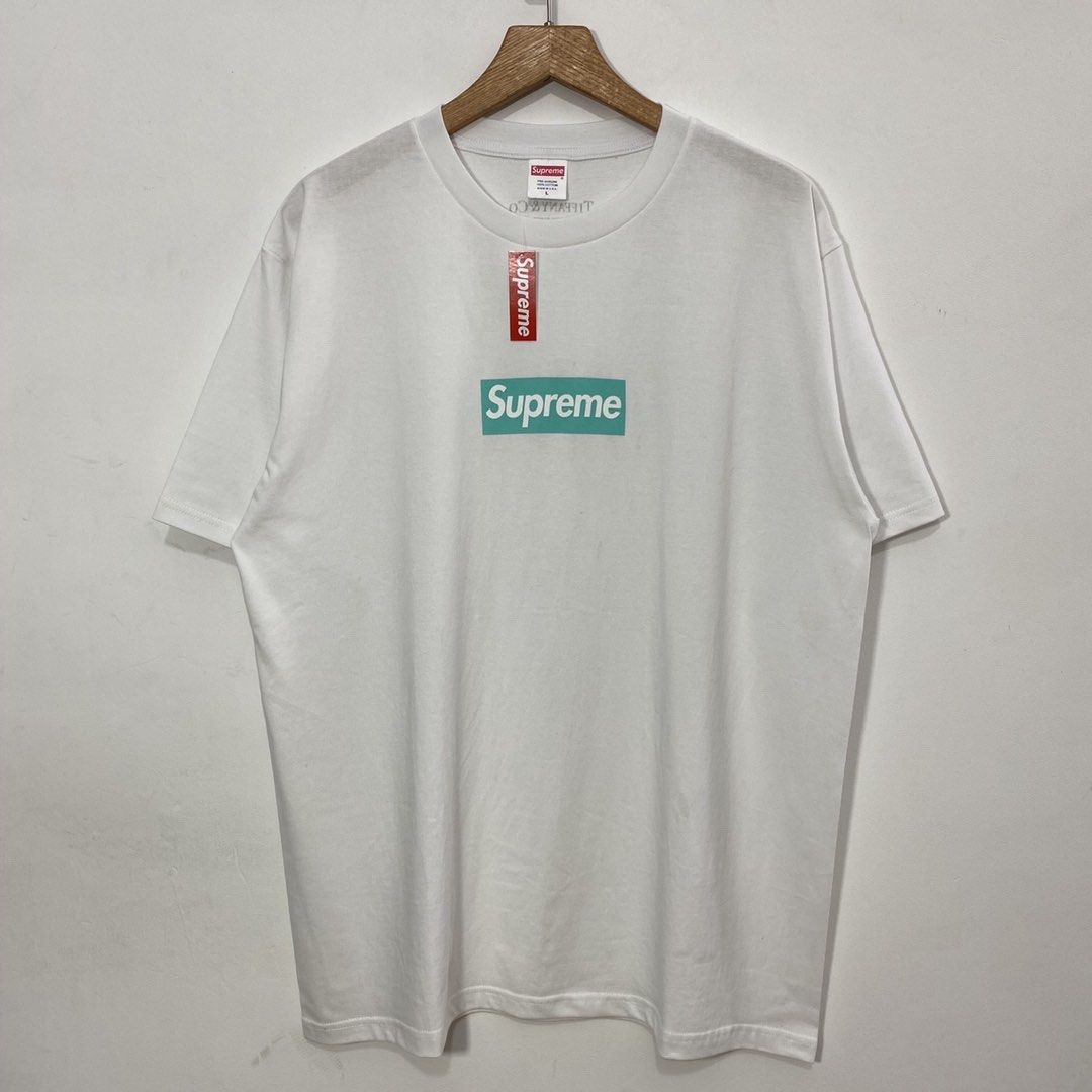 Supreme LV Box Logo, Men's Fashion, Tops & Sets, Tshirts & Polo Shirts on  Carousell