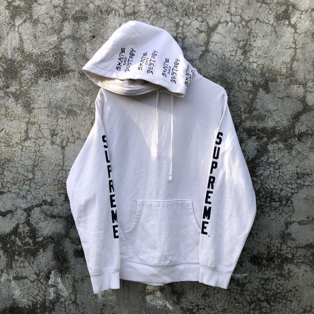 Supreme skate and destroy hoodie online