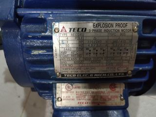 Teco explosion proof motor