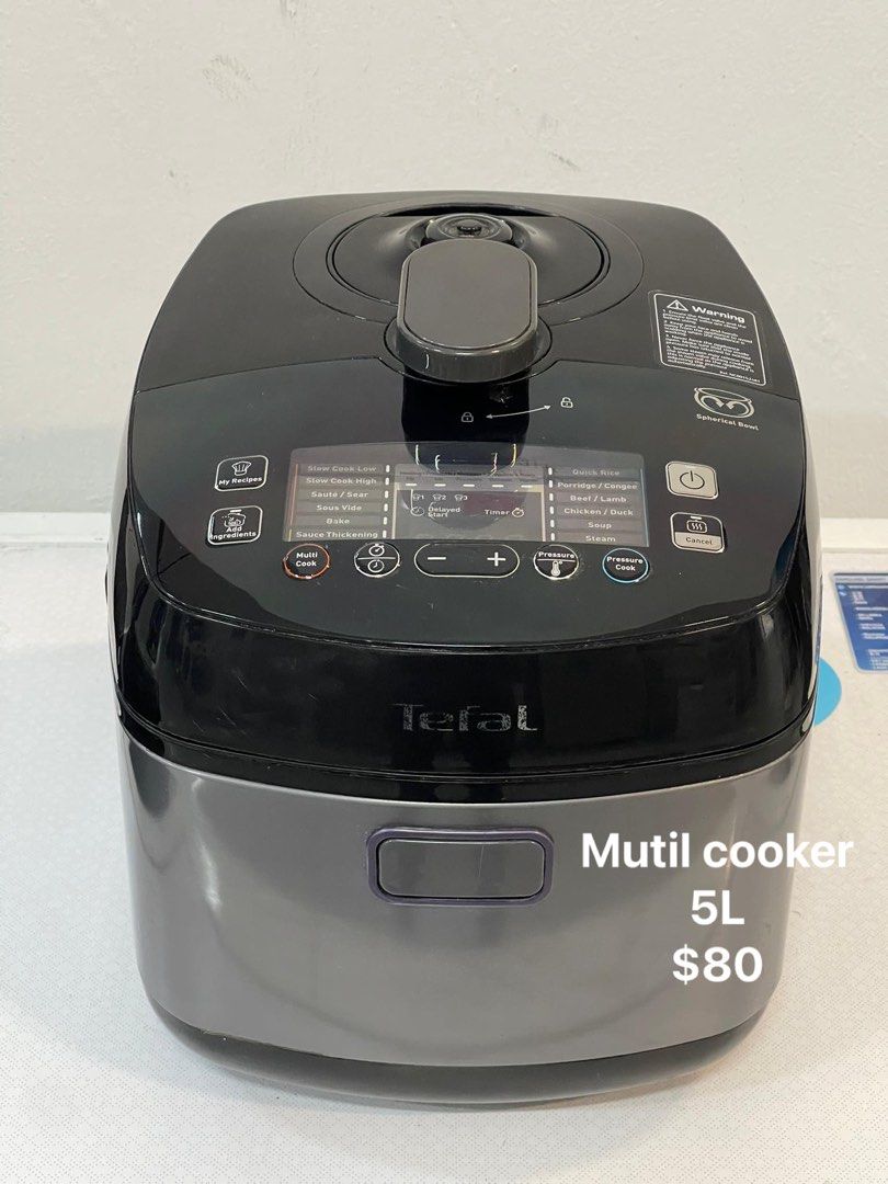 Tefal Home Chef Smart Pro Multicooker CY625 5L 88244384 Cherry TV Home Appliances Kitchen Appliances Cookers on Carousell