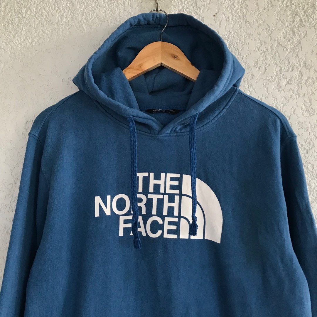 The North Face big logo hoodie Men s Fashion Tops Sets
