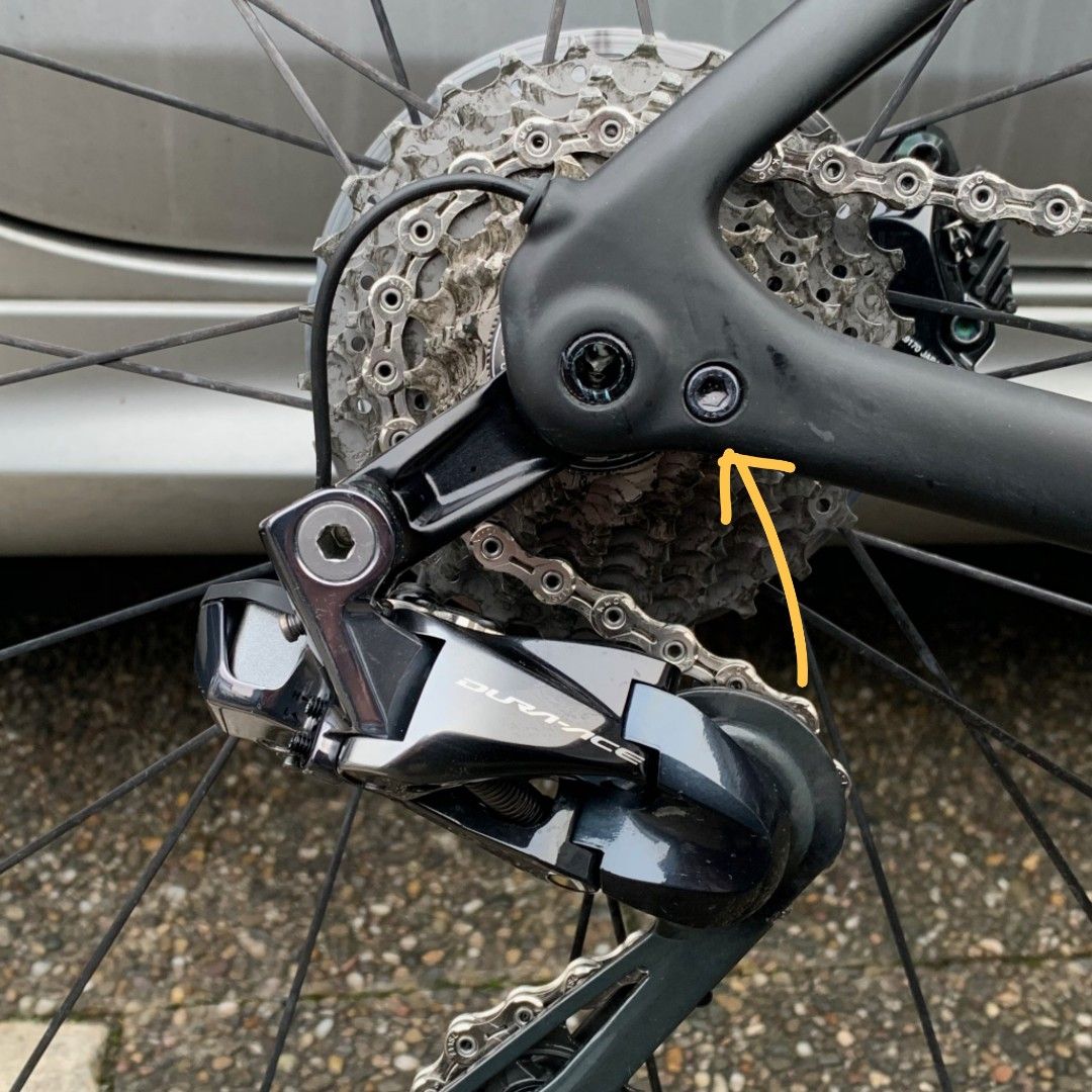 Derailleur bolts on sale