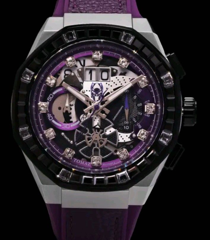 Invicta Marvel Black Panther Men's 48mm Limited Edition Chronograph Wa –  Klawk Watches