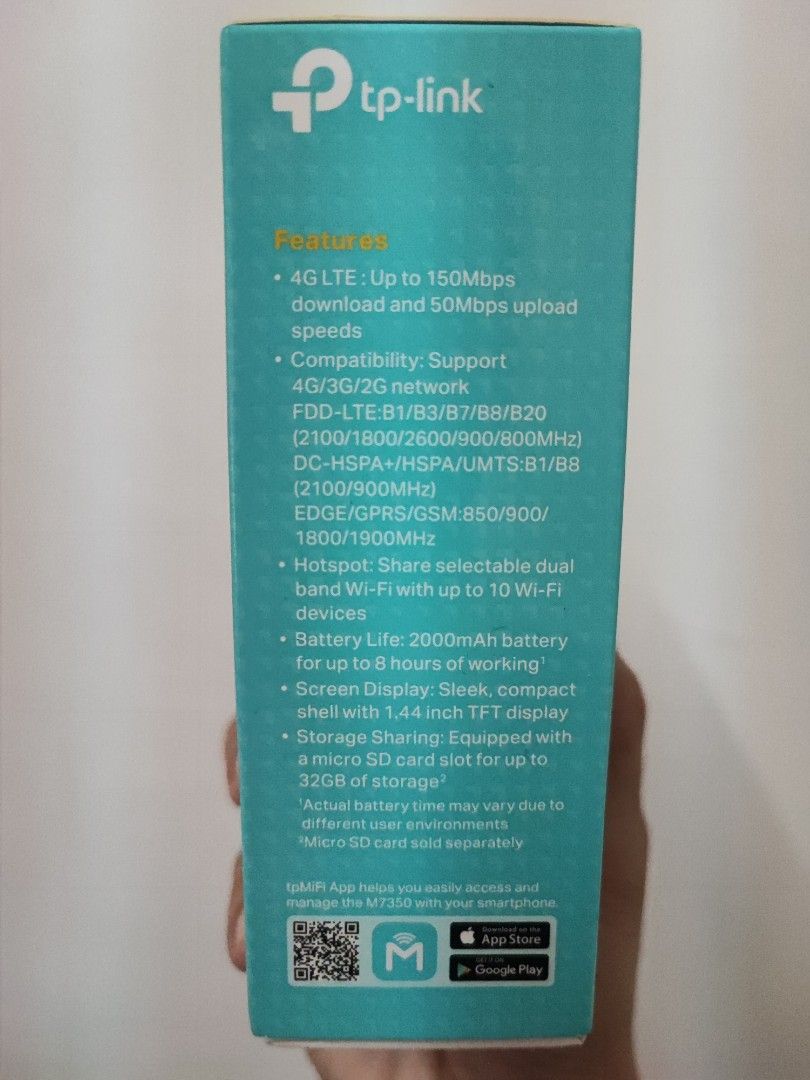 TP Link Mobile Wifi M7350 Mobile Phones Gadgets Other Gadgets On tp-link-mobile-wifi-m7350-mobile-phones-gadgets-other-gadgets-on