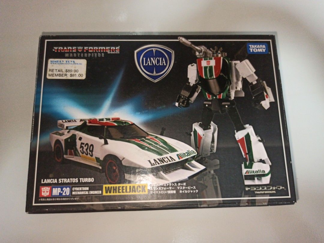 Transformers Masterpiece MP Wheeljack, Hobbies & Toys, Toys & Games on ...