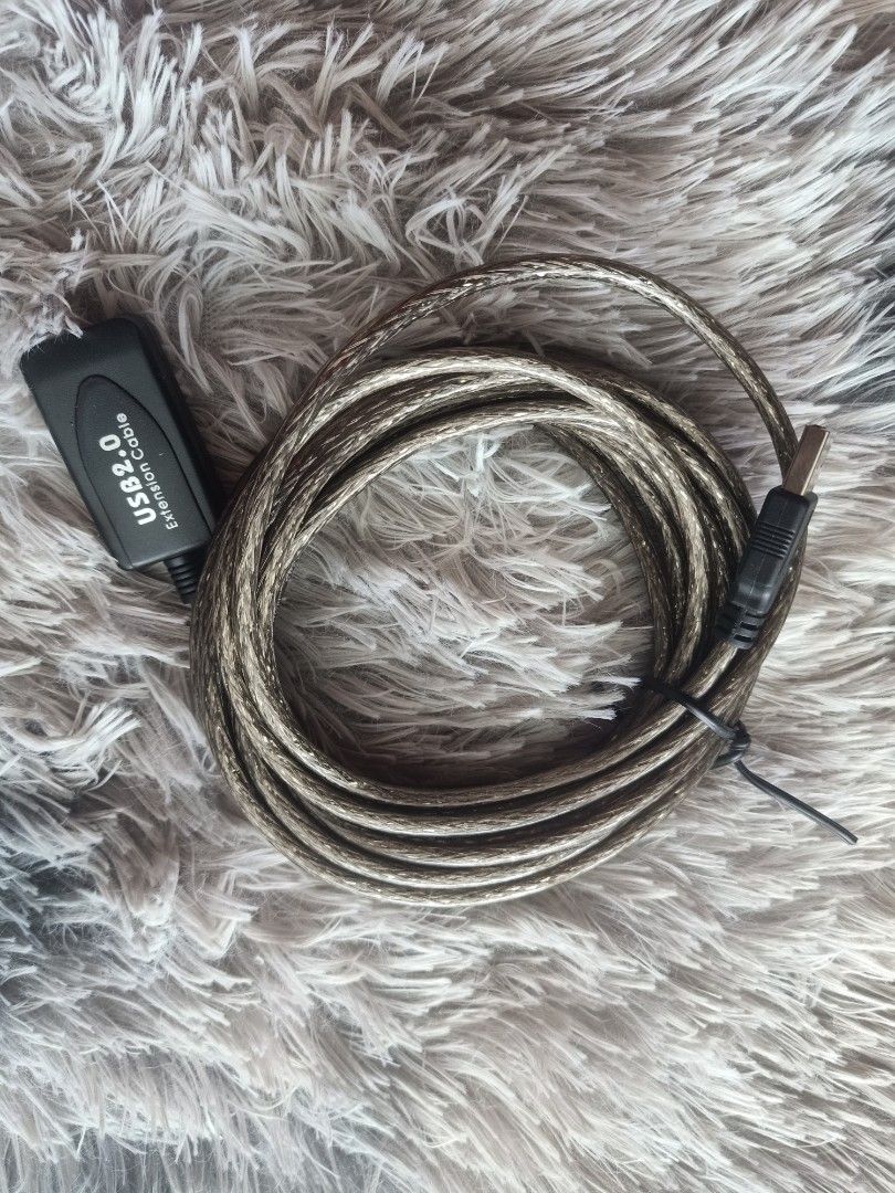 USB EXTENSION 5M (Category: Cables & Adaptors) located in Marikina City. Submitted by teppei09 (Listing ID 1208912680, Image 3). Description: USB EXTENSION 5M.