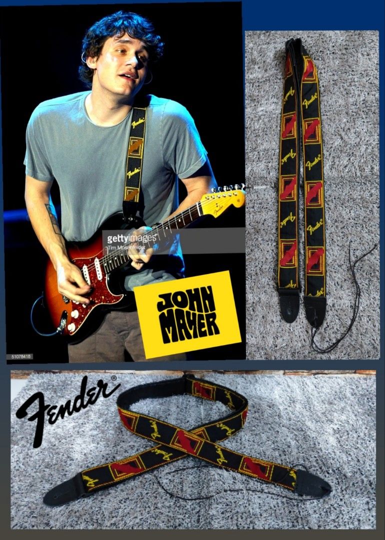 Vintage Fender Monogrammed Guitar Strap late 60s early 70s Case Candy,  Hobbies & Toys, Memorabilia & Collectibles, Vintage Collectibles on  Carousell