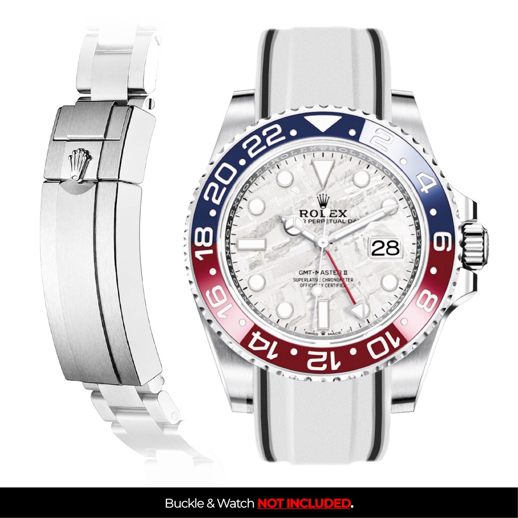 Gmt master 2 rubber strap online
