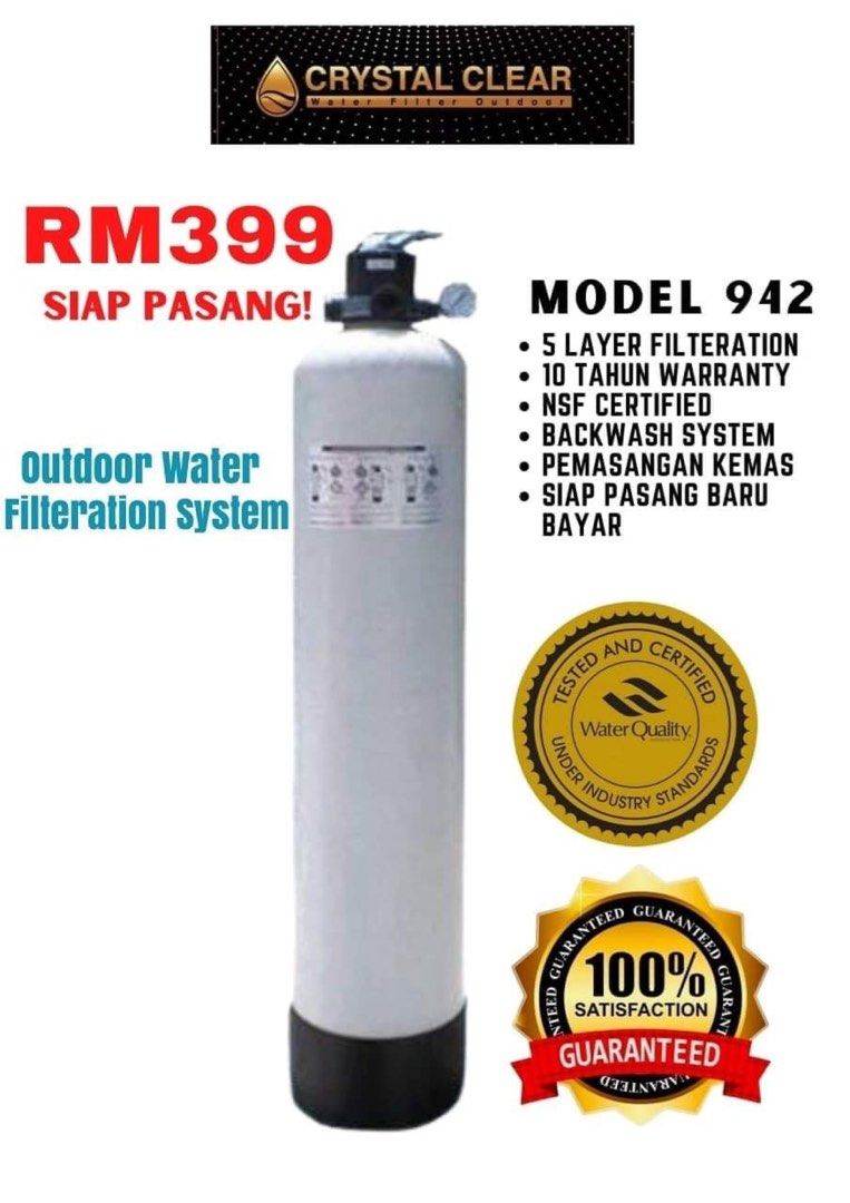 WATER FILTER OUTDOOR, TV & Home Appliances, Other Home Appliances on