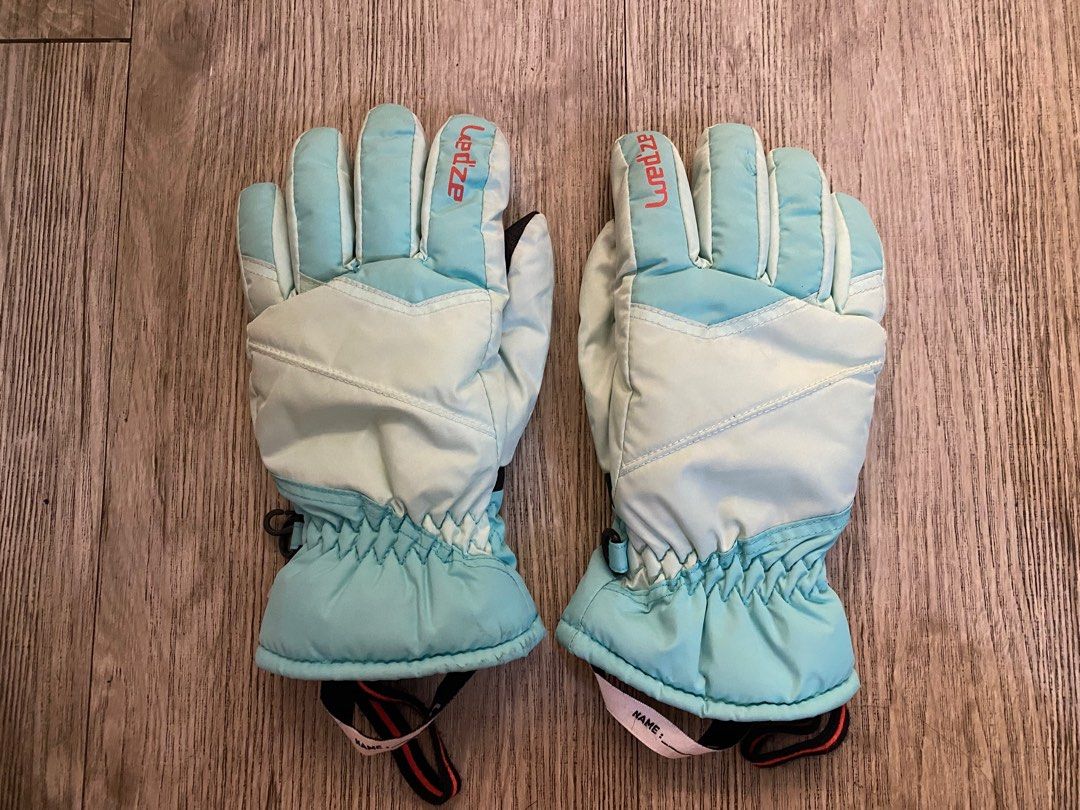Wedze Kids Winter Gloves Waterproof Babies Kids Babies Kids