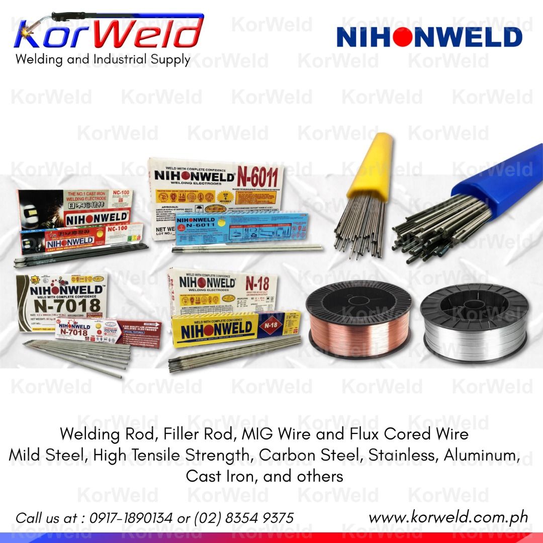 Welding Consumables Welding Rod, Filler Rod, MIG Wire, Flux Cored