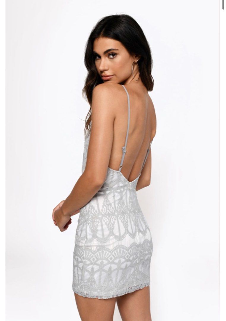 chinese dress ladies The Kiara Dress in White Chantilly Lace 4 / White Chantilly Lace