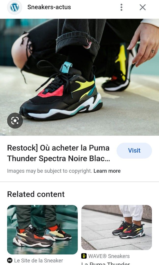 Puma thunder spectra acheter new arrivals