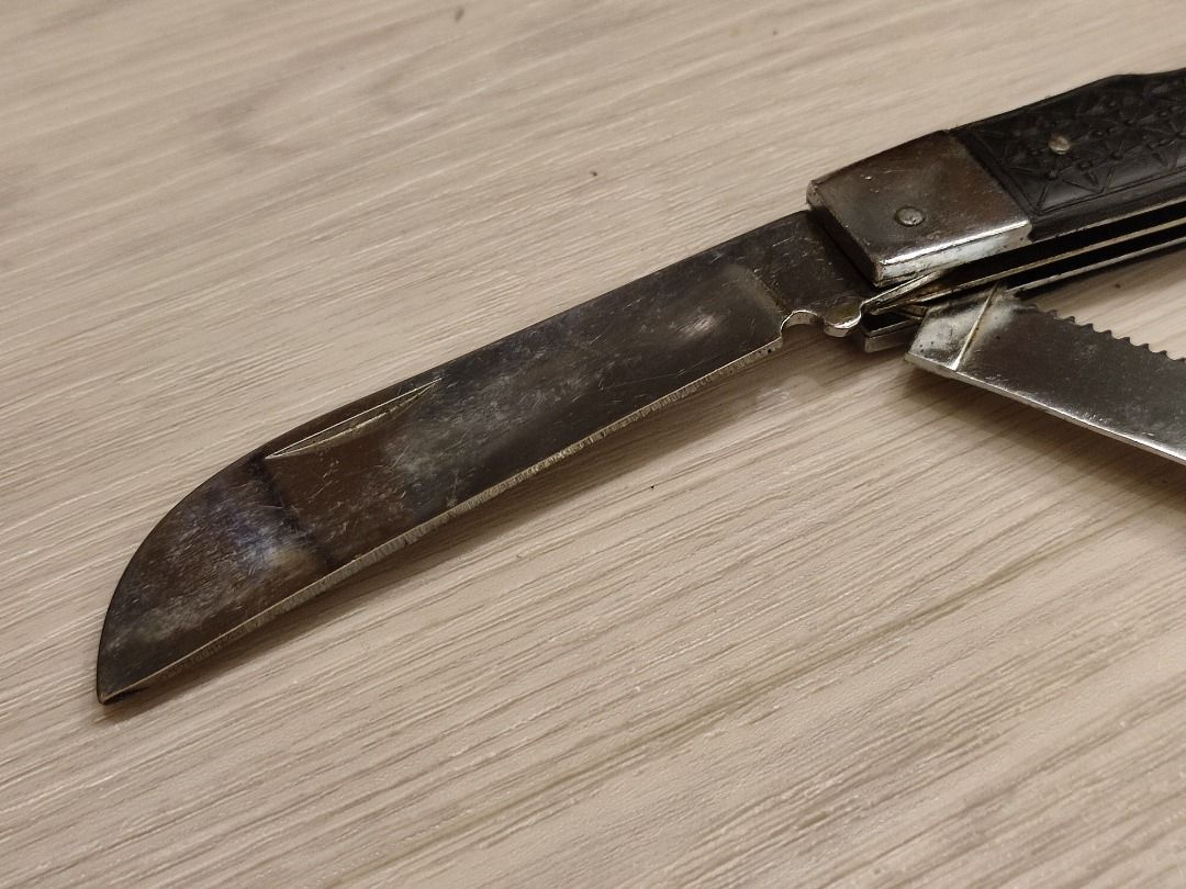 WW2 Style Jack Folding Pocket Knife England, Hobbies & Toys