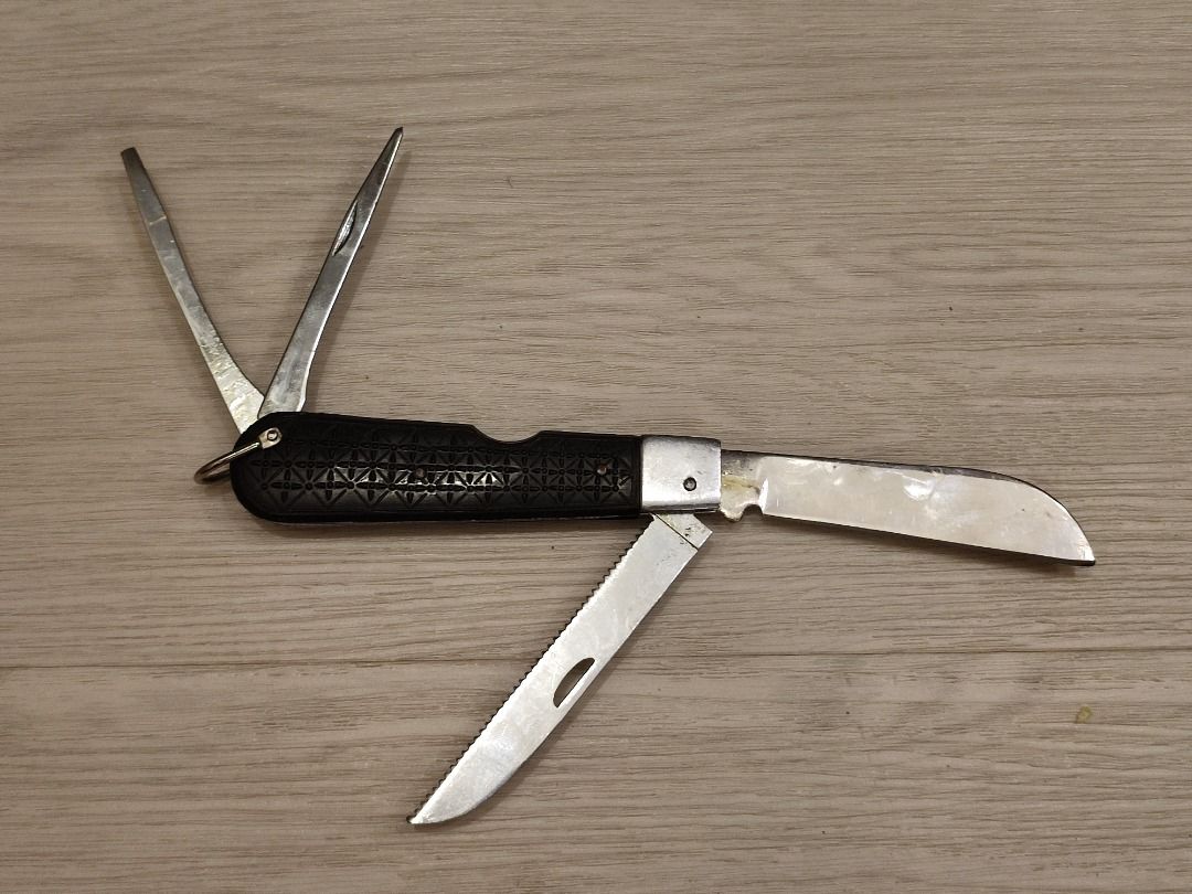 WW2 Style Jack Folding Pocket Knife England, Hobbies & Toys