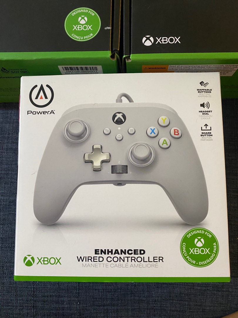 Xbox Enhanced Wired Controller, Video Gaming, Gaming Accessories
