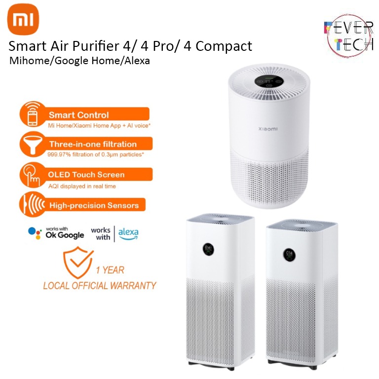 Xiaomi air purifier on sale 3h google home