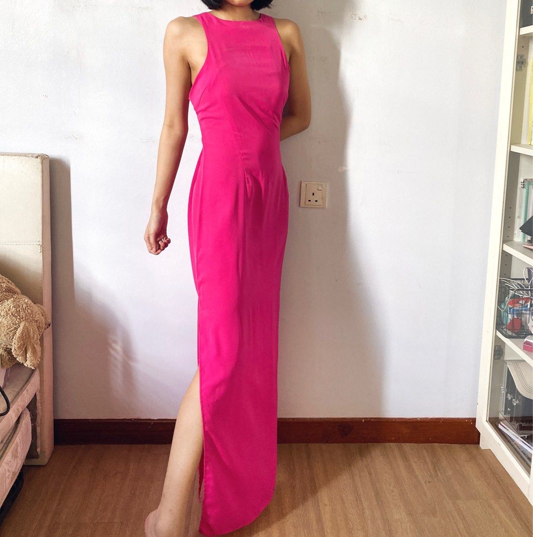 Zalora pink dress outlet
