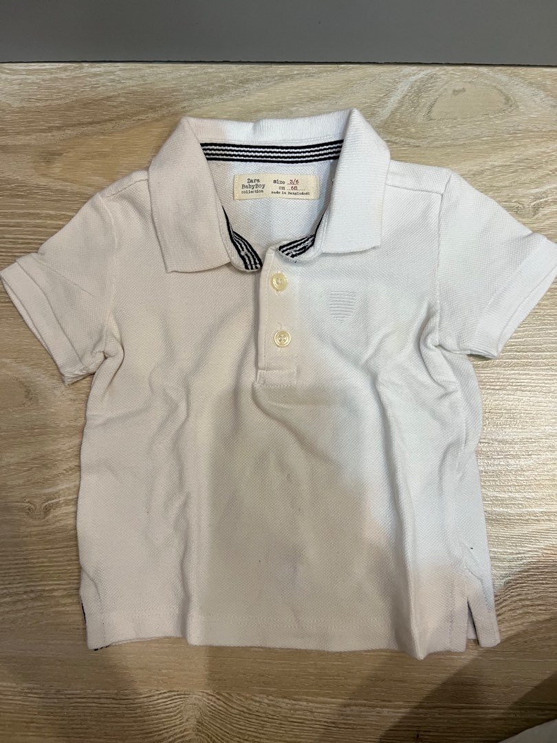 Zara Baby Boy Polo T, Babies & Kids, Babies & Kids Fashion on Carousell