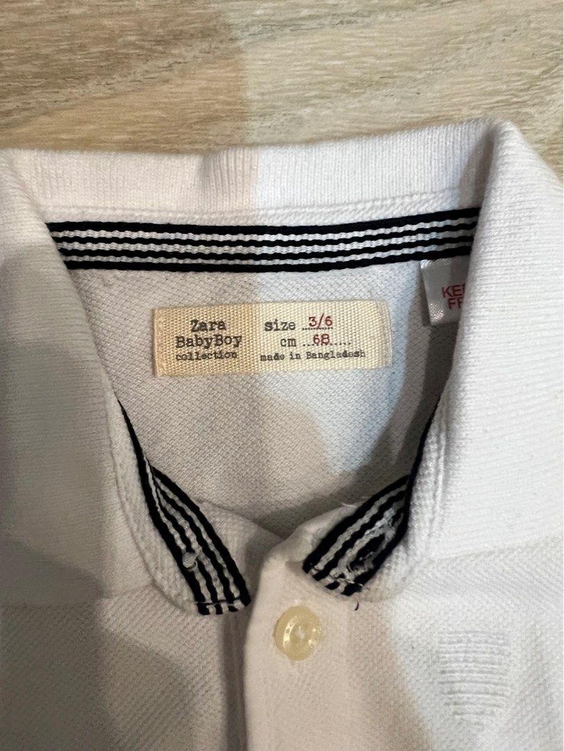 Zara Baby Boy Polo T, Babies & Kids, Babies & Kids Fashion on Carousell