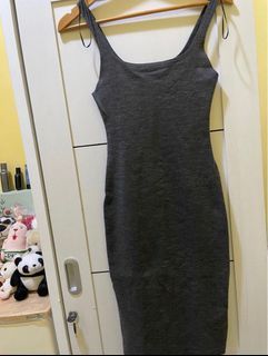 Zara Bodycon Grey Dress