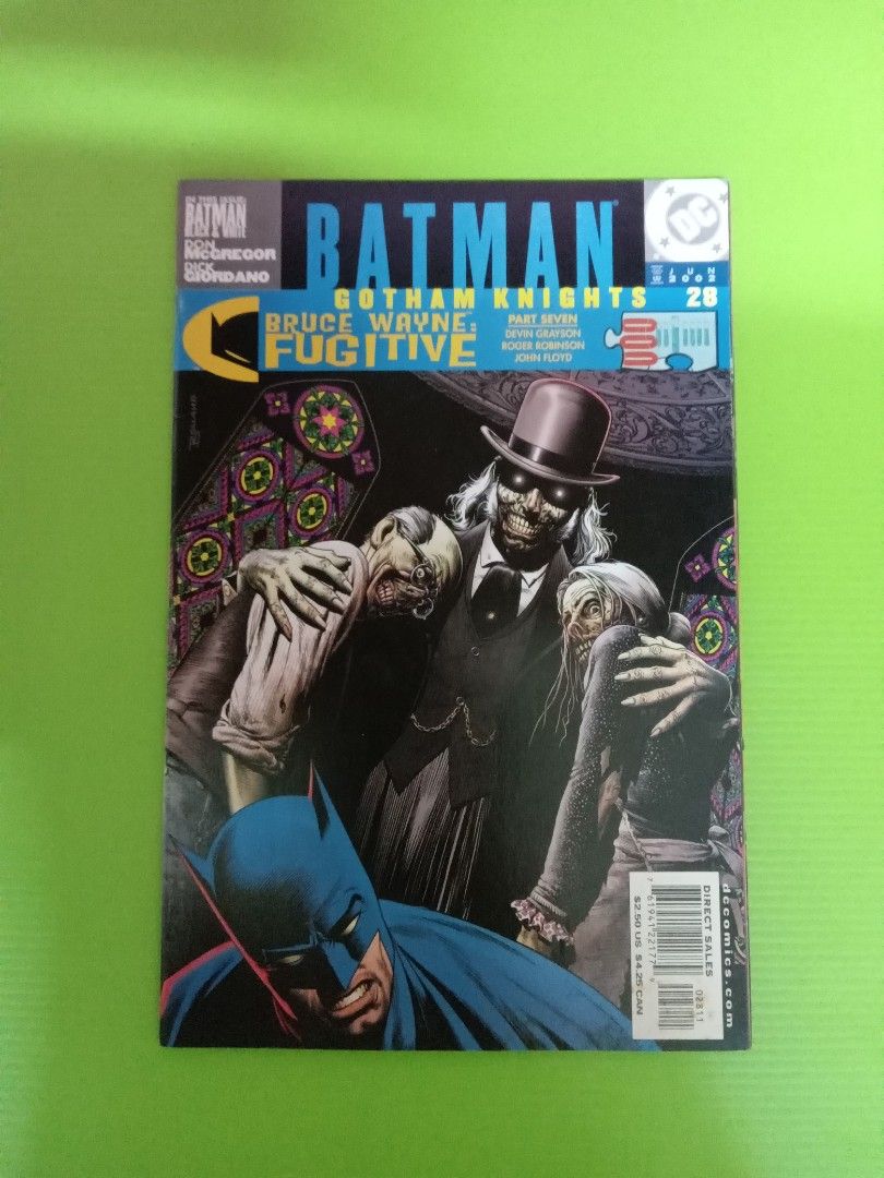 1st cover & full app The Mortician ( Villain );Batman: Gotham Knights #28 (  Brian Bolland - Cover Art ) DC Comics, Hobbies & Toys, Books & Magazines,  Comics & Manga on Carousell
