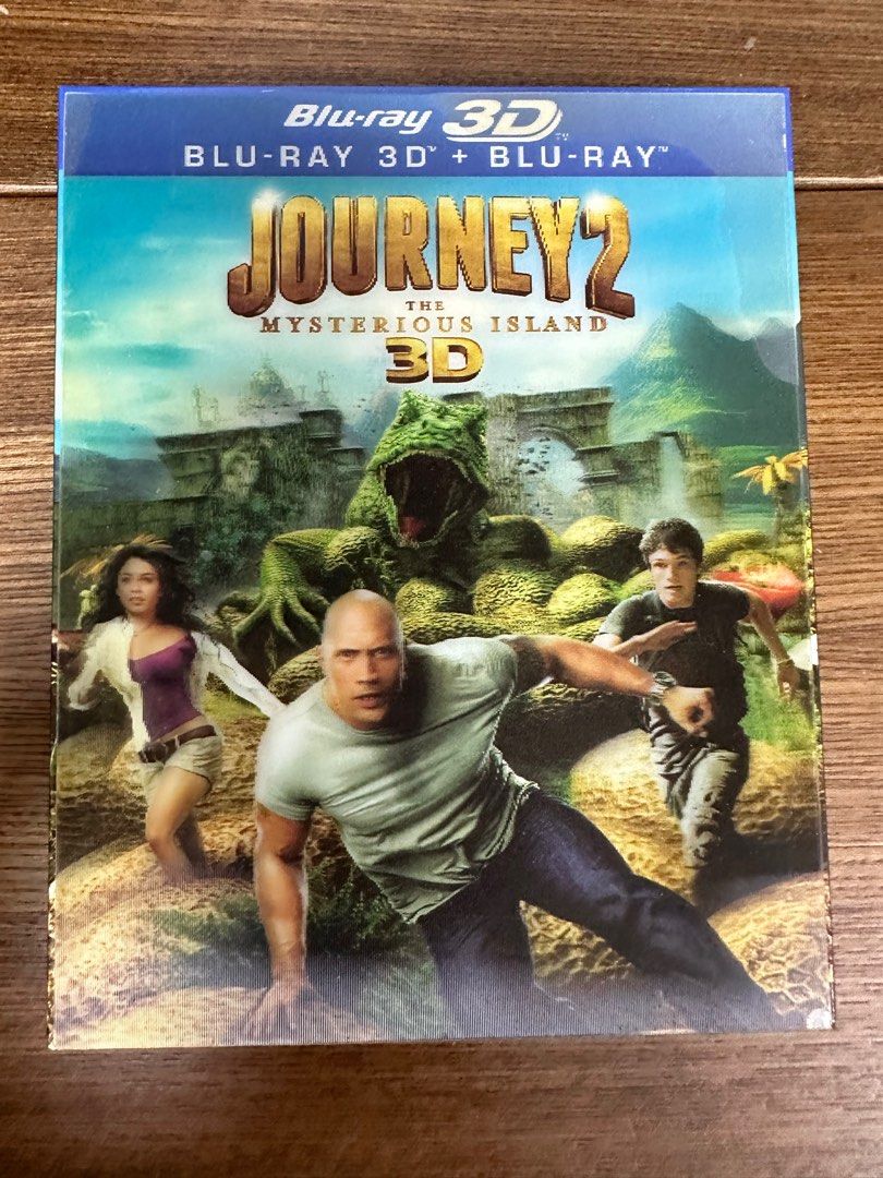 3D 版Blu-Ray 電影Journey 2 (地心探險記2 ), 興趣及遊戲, 音樂、樂器& 配件, 音樂與媒體- Cd 及Dvd -  Carousell